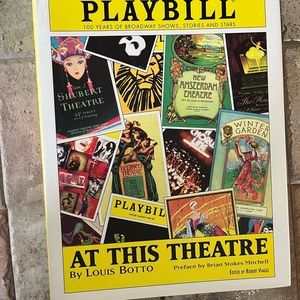 Playbill coffee table book.